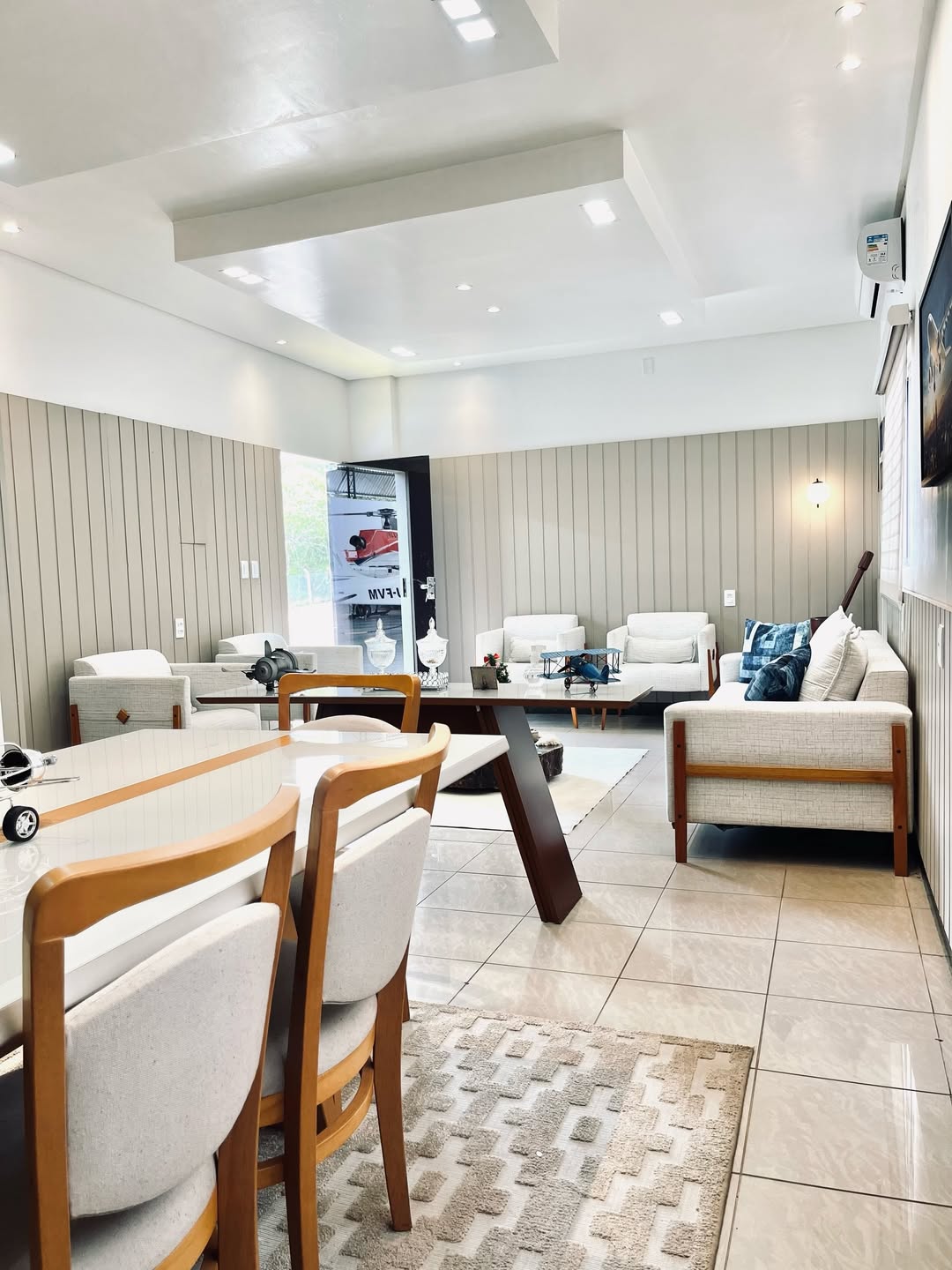 Área de espera da Sala VIP Opalair